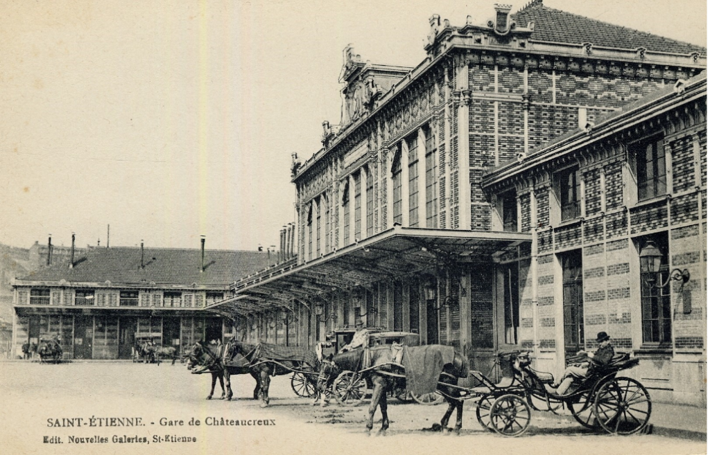 Gare de Châteaucreux © Médiathèques de Saint-Etienne