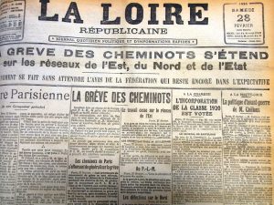 La Loire Républicaine, 28 février 1920 © Archives Municipales de Saint-Étienne