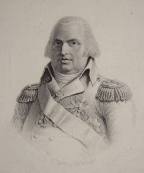 Louis XVIII, roi de France et de Navarre par Jean Godefroy, 1815