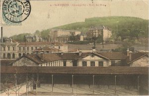 Le site de Chantegrillet, l’Ecole professionnelle Mimard et le lycée Fauriel © H. Jacquemin