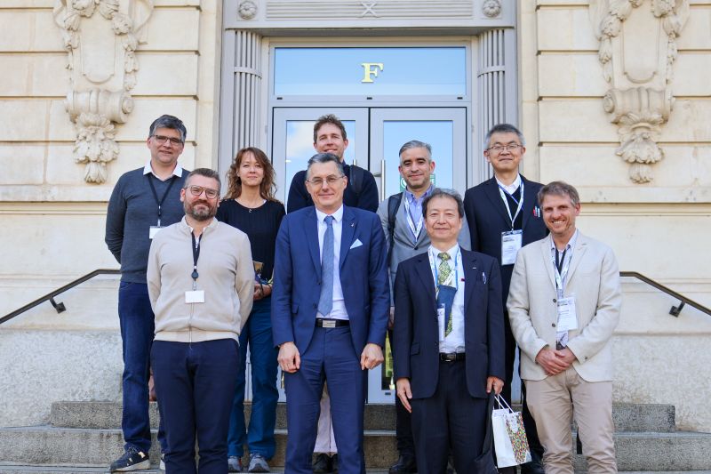Nippon Electric Glass en visite à MSE
