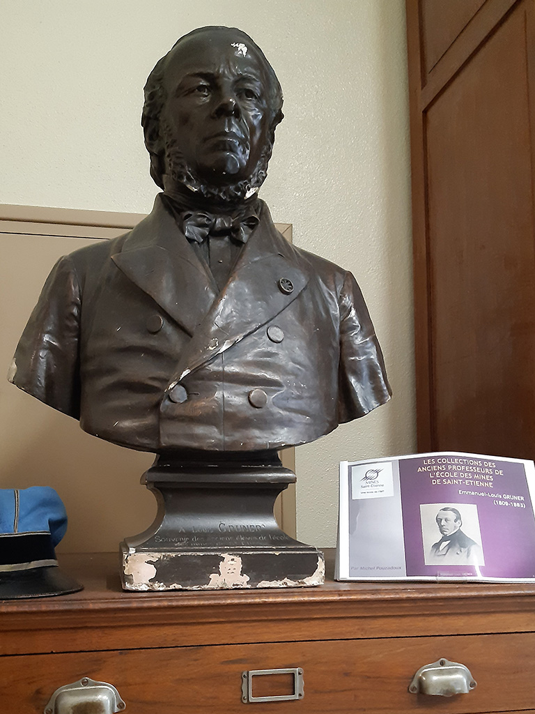 Bust of Engineer Emmanuel-Louis Gruner