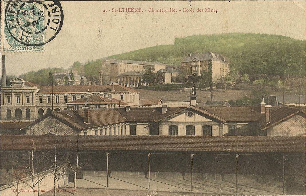 Carte poste de Chantegrillet