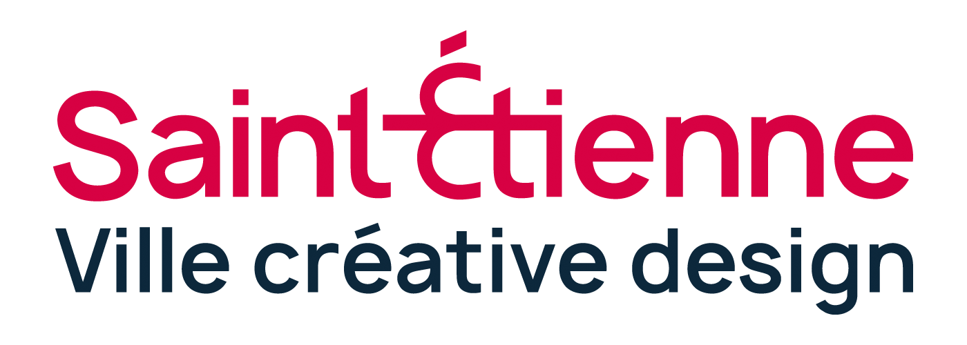 Logo of the city of Saint-Étienne, Creative City of Design.