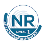 Logo Label Numérique Responsable niveau 1