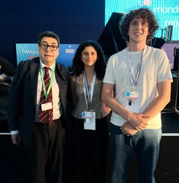 Rencontres Economiquzes d'Aix-en-Provence avec Philippe Aghion parrain de delegation prix Nobel d'Eco