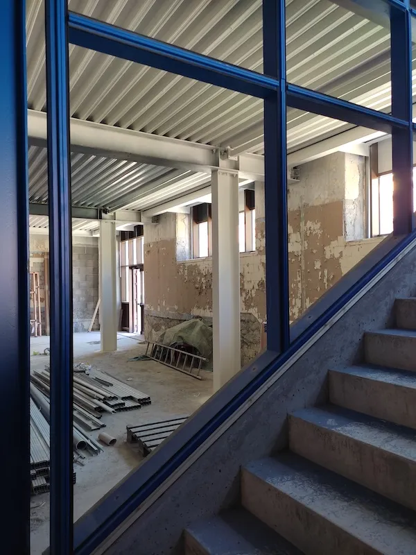 Les travaux du bâtiment TWIN