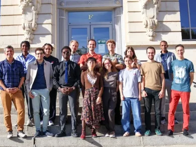 Les étudiants du CHELS à Mines Saint-Étienne