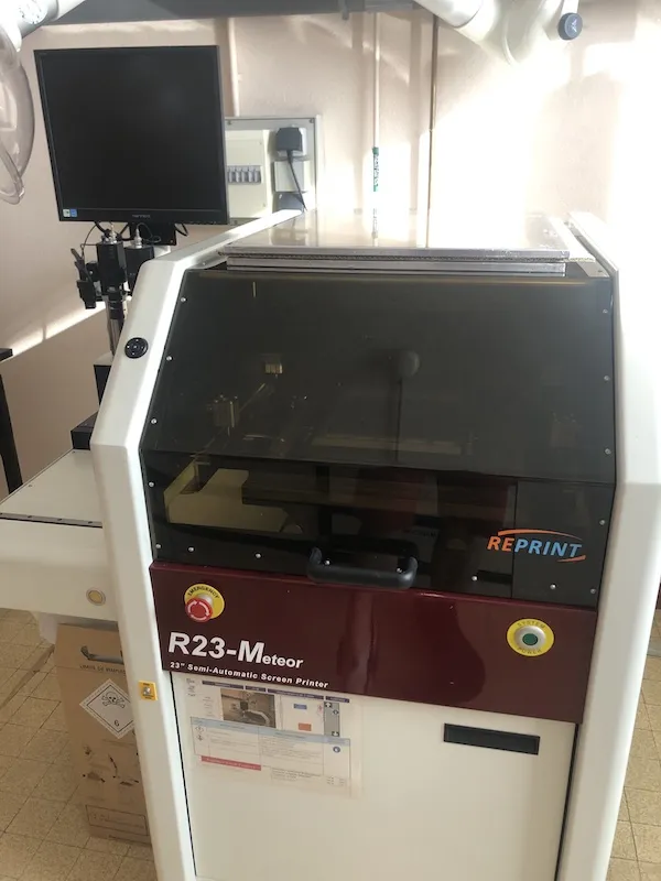 Screen printing machine