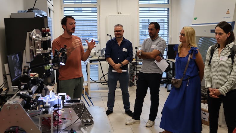 Visite du Campus Santé Innovations